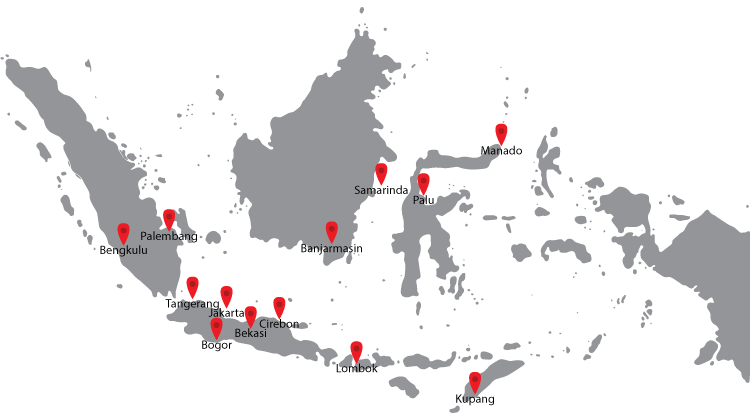 Lokasi Penyebaran Produk AkaShiro